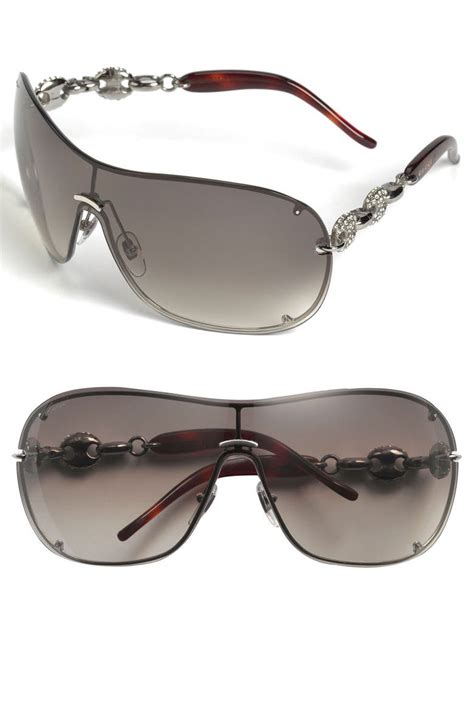 99mm shield sunglasses gucci|gucci sunglasses rimless.